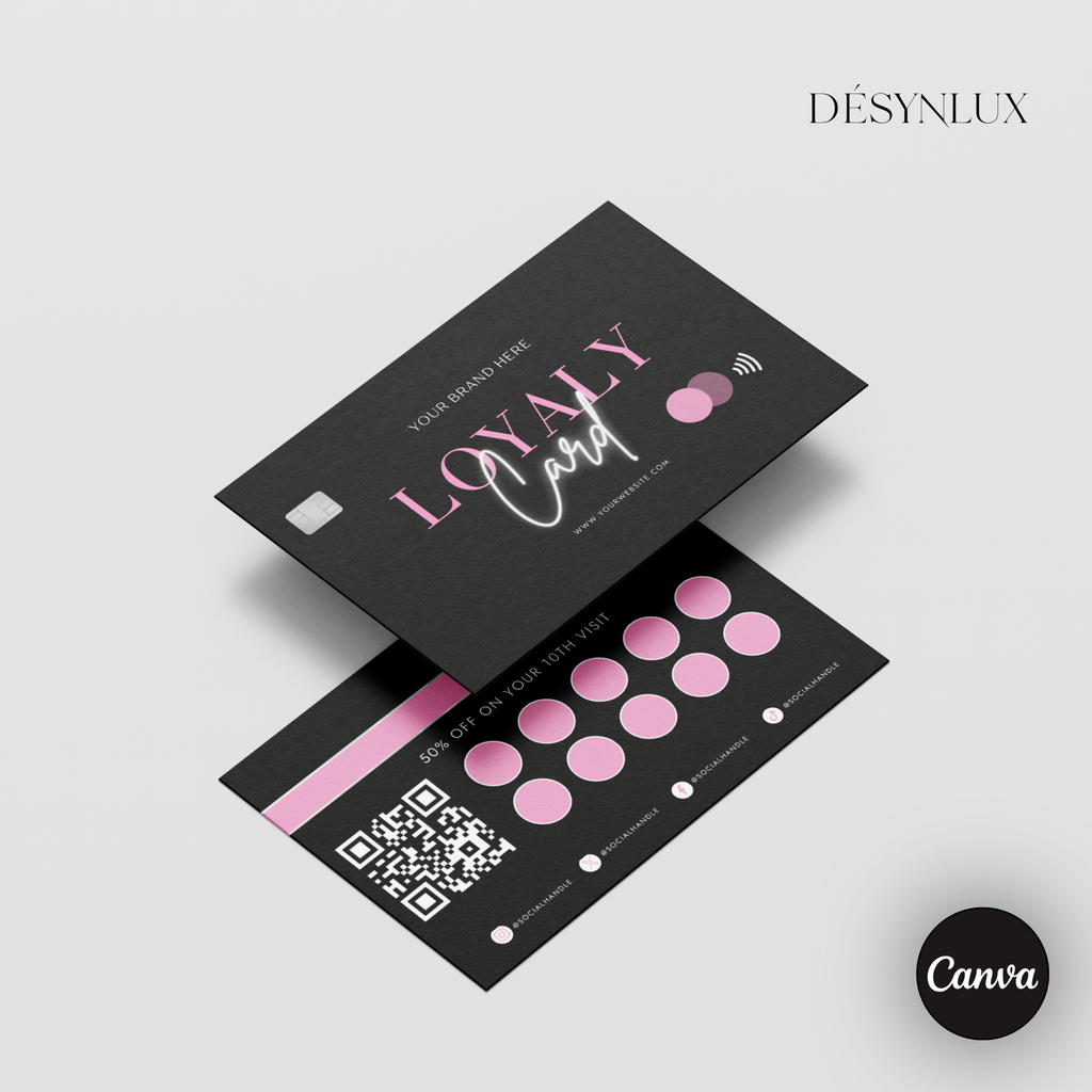 Loyalty Card Template - SHELUXE