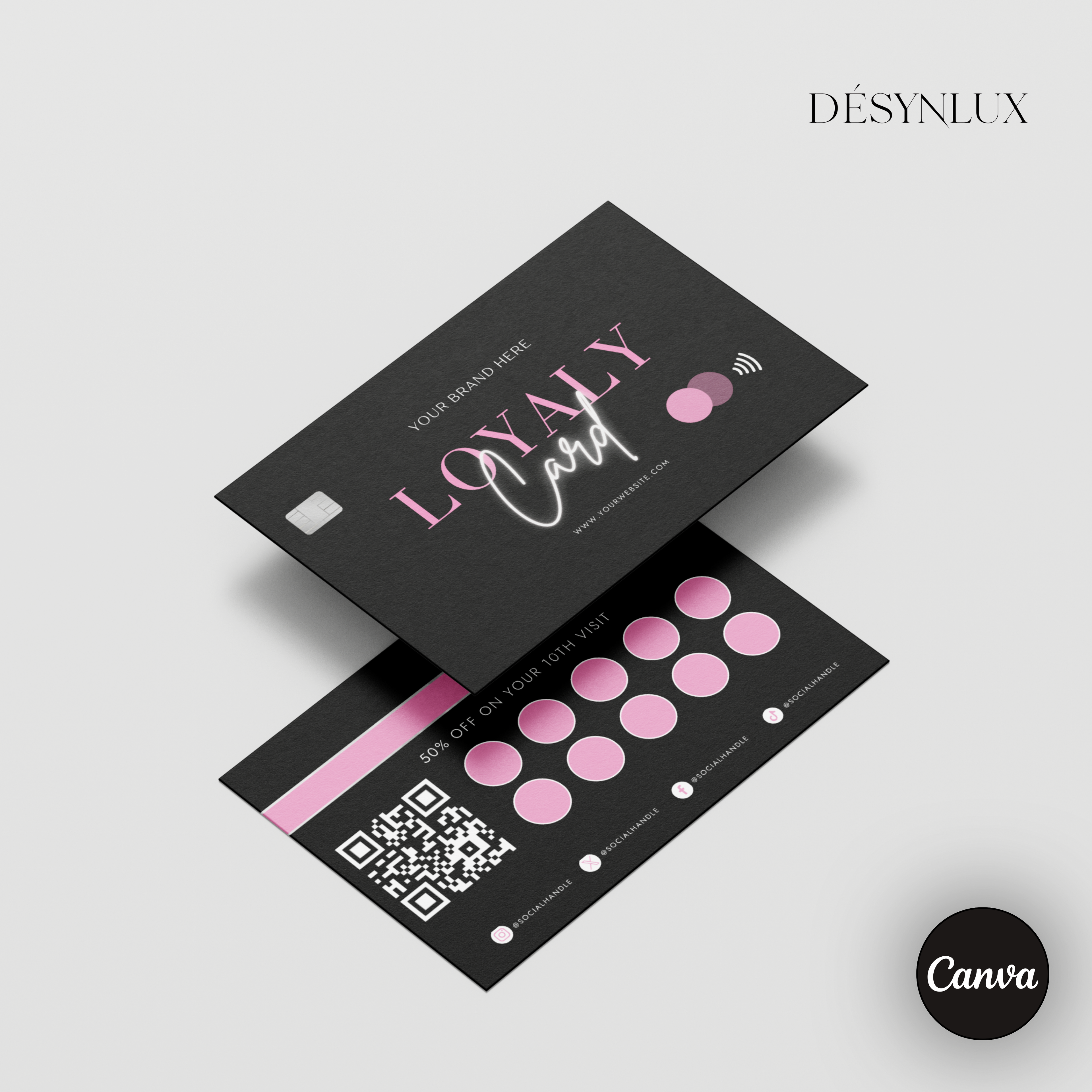 Loyalty Card Template - SHELUXE