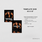 Wig Polymailer Template - AORA