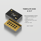 Nail Tech Loyalty Card Template