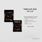 Wig Polymailer Template - SHELUXE