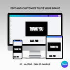 Thank You Card Template - AORA