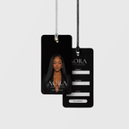 Hair Tag Template - AORA