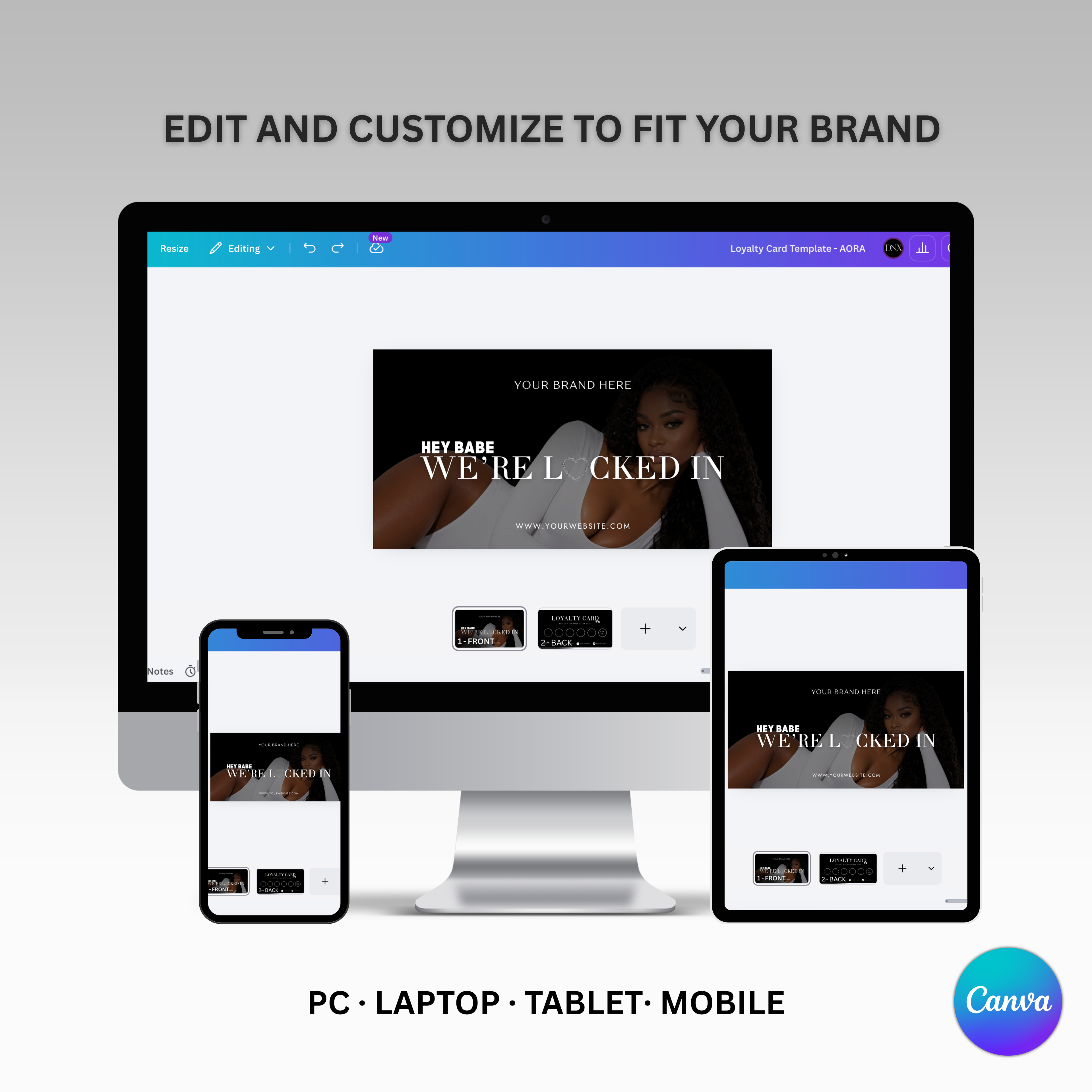 Loyalty Card Template - AORA