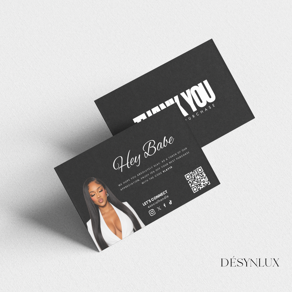 Thank You Card Template - AORA