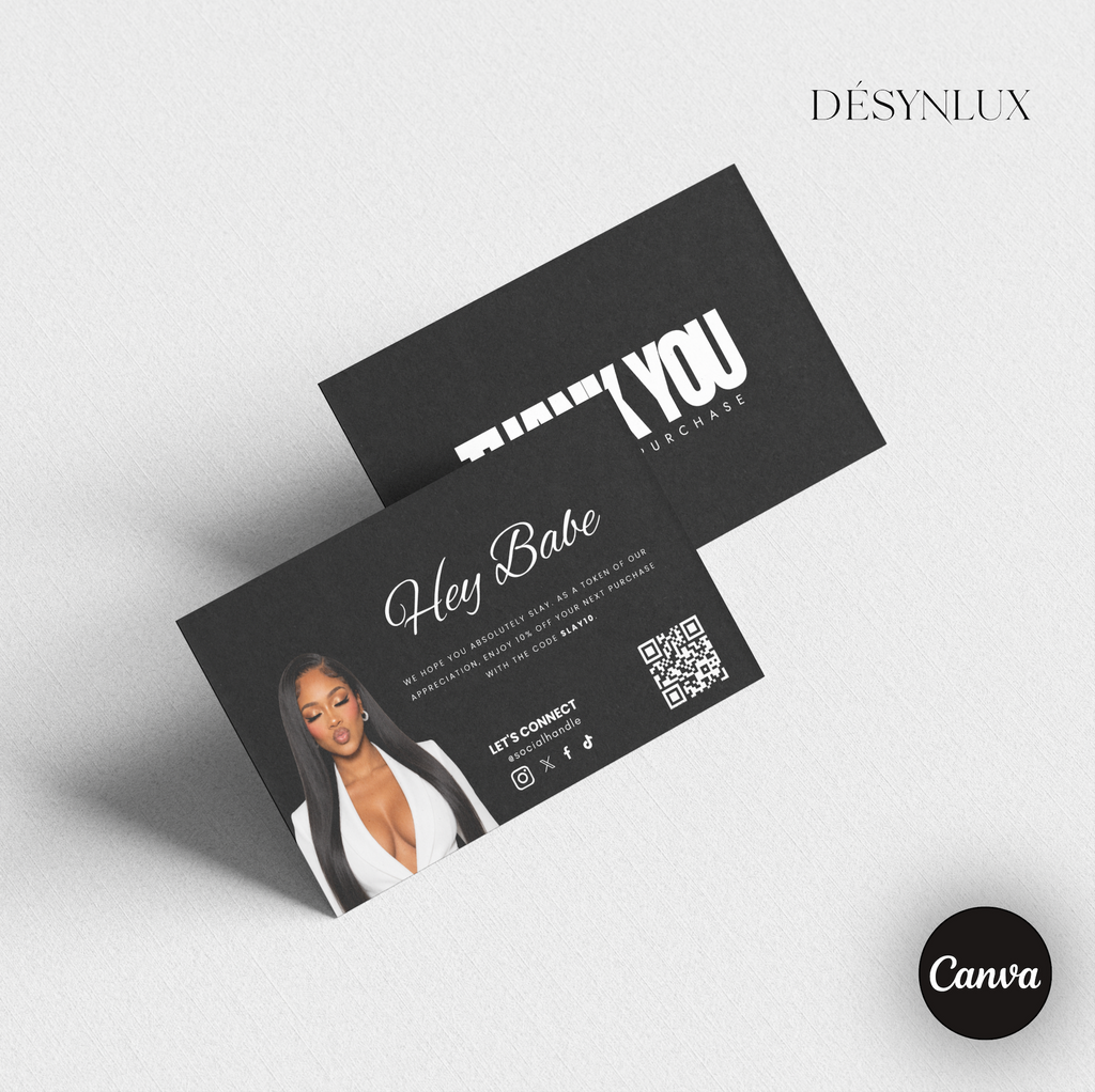 Thank You Card Template - AORA