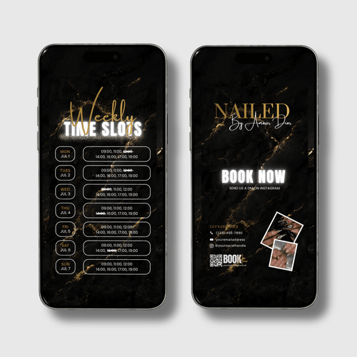 Appointments Available Template - B&G - DÉSYNLUX