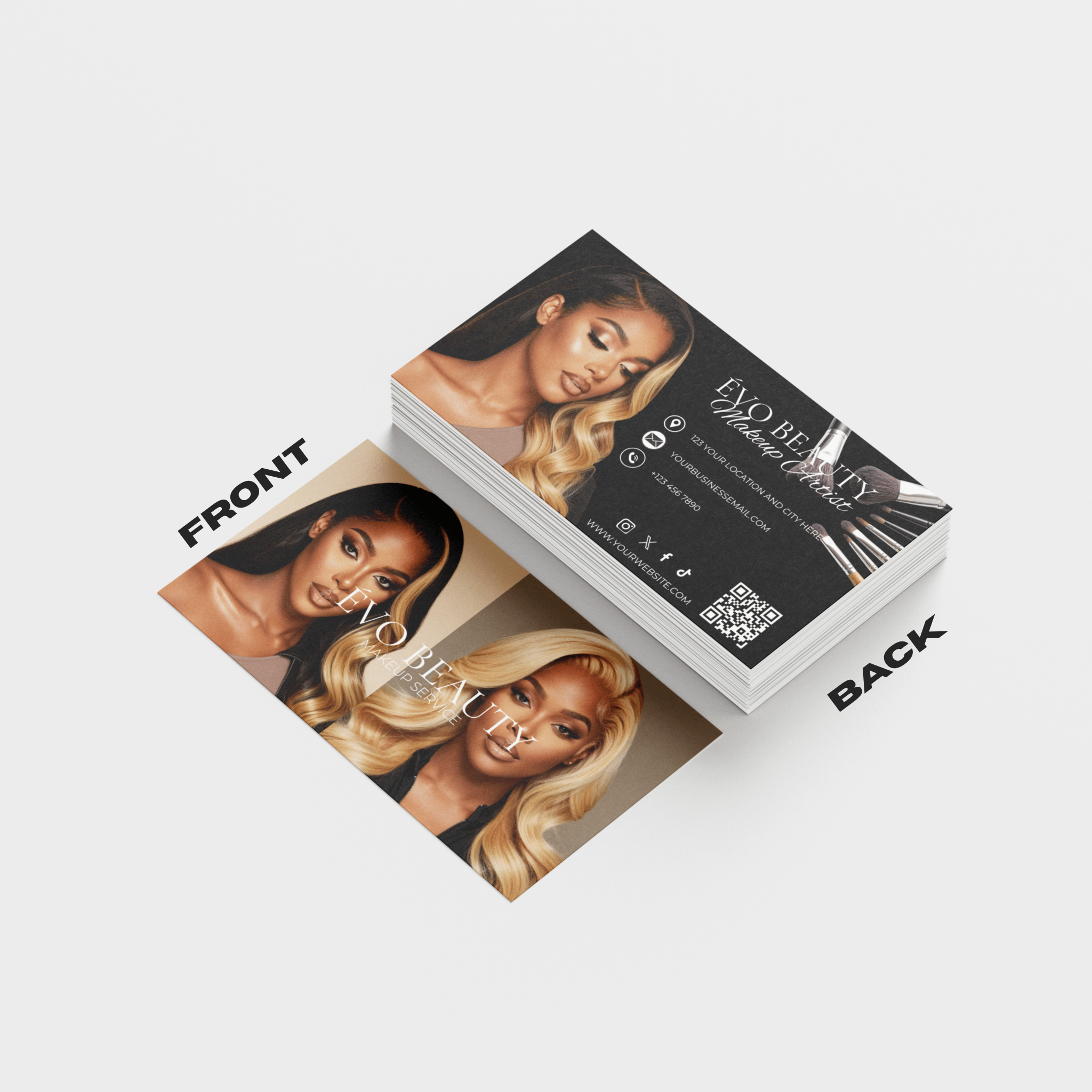 Business Card Template - EVO - DÉSYNLUX