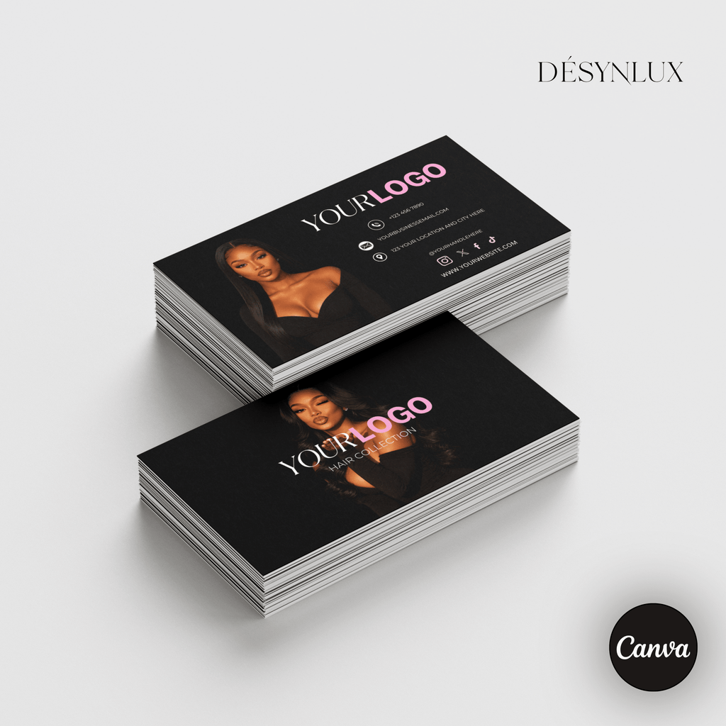 Business Card Template - SHELUXE - DÉSYNLUX
