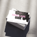 Hair Care Guide Template - SHELUXE - DÉSYNLUX