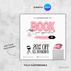 Pink Booking Flyer - DÉSYNLUX