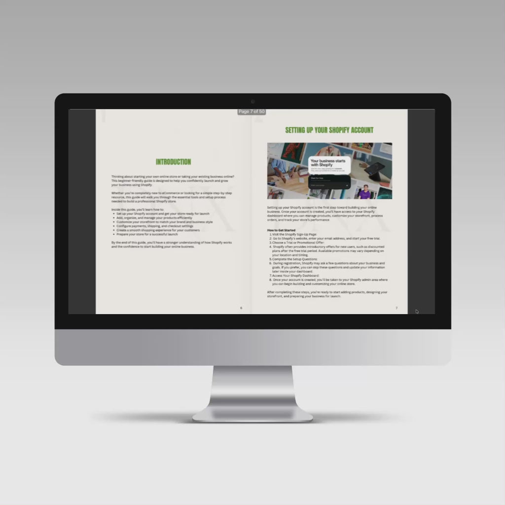 FREE GUIDE - The Ultimate Shopify Guide for Beginners (Digital Download)