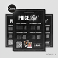 Price List Template - AORA - DÉSYNLUX