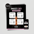 Price List Template - SHELUXE - DÉSYNLUX
