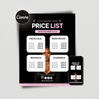 Price List Template - SHELUXE - DÉSYNLUX